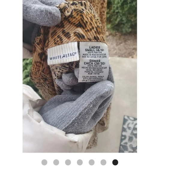 💥BLACK FRIDAY BOGO FREE EVERYTHING💥 SMALL 90s Leopard Print Maxi Dress Set - Picture 6 of 6